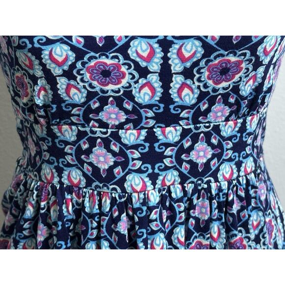 Paulnkc Women’s Blue & Cream Strappy Dress Size (S) - Picture 9 of 16